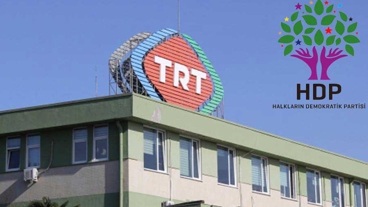 HDP’den TRT’ye 1 liralık tazminat davası 