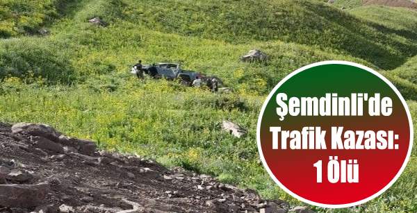 Şemdinli’de Trafik Kazası: 1 Ölü