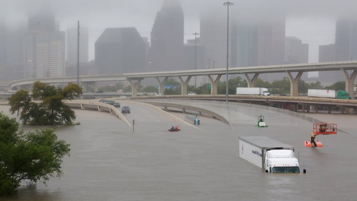 Harvey Kasırgası Houston’ı vurdu: En az 5 ölü