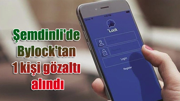 Şemdinli’de Bylock’tan 1 gözaltı