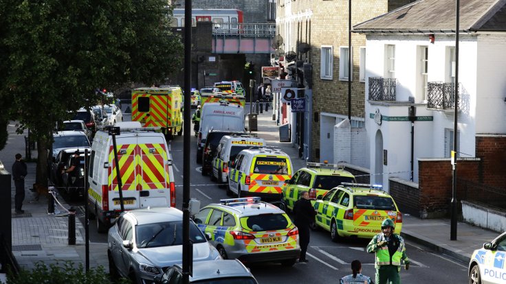 Londra metrosunda patlama