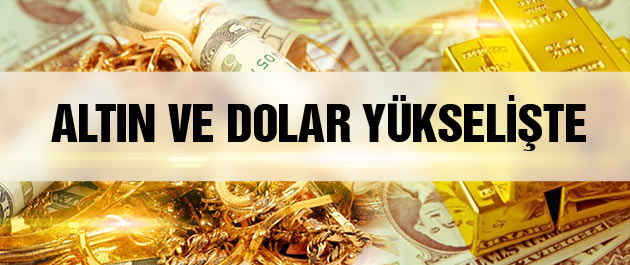 Altın ve dolar yükselişe geçti