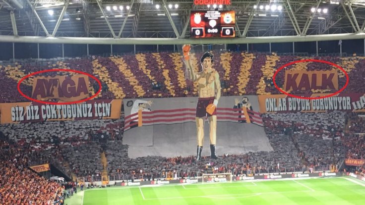 Başbakan’dan Galatasaray’ın koreografisine soruşturma talimatı