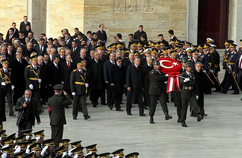 Cumhuriyet Bayramı için ilk tören Anıtkabir’de