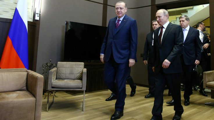 Erdoğan-Putin görüşmesi sona erdi