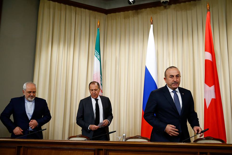 Rusya, Türkiye ve İran, Suriye için buluşuyor