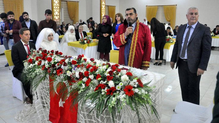 İlk müftü nikahı Diyarbakır’da kıyıldı