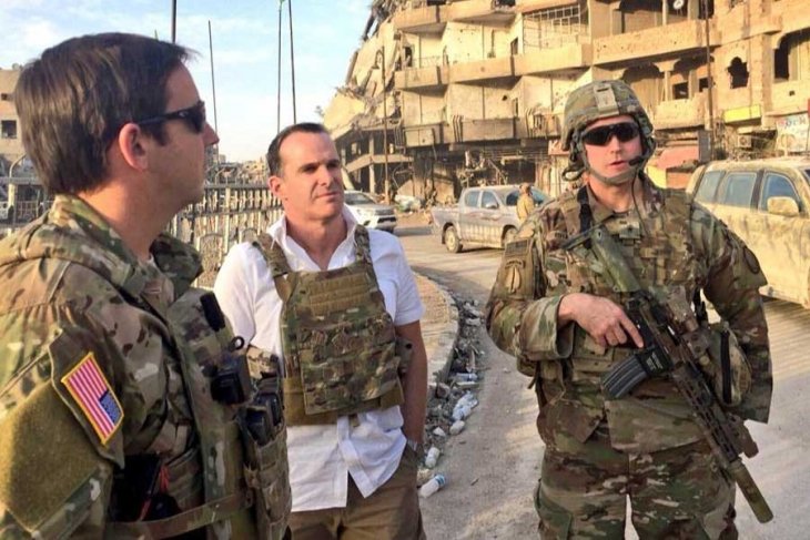 ABD Başkanı Trump’un Temsilcisi McGurk, Rakka’da