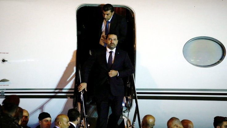 Lübnan Başbakanı Saad Hariri ülkesine geri döndü