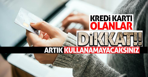 Kredi kartıyla online alışverişte onay zorunluluğu başlıyor