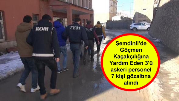 Şemdinli’de Göçmen Kaçakçılığına Yardım Eden 2 Kişi Tutuklandı