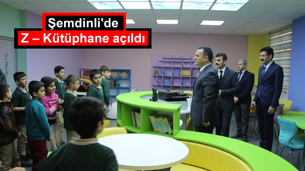 Şemdinli’de Z – Kütüphane açıldı