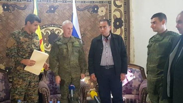YPG ve Rus generalden ortak açıklama