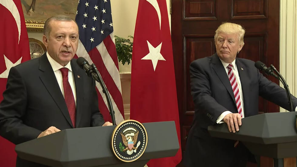 Cumhurbaşkanı Erdoğan, Trump’la görüştü