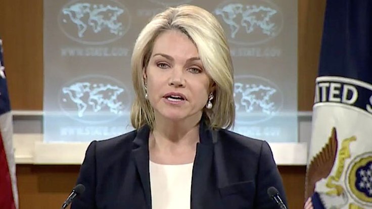 Heather Nauert: Açıklamanın arkasındayız