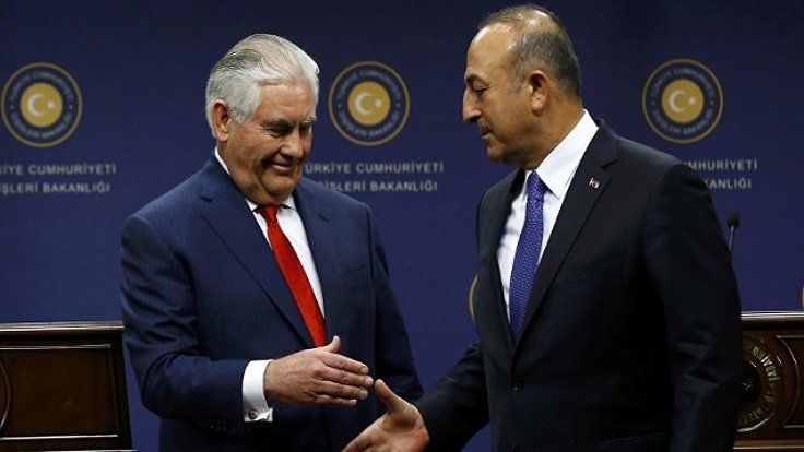 ABD’yle bir Afrin teması daha: Çavuşoğlu Tillerson ile görüştü