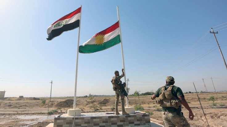 Irak’tan Kürdistan bayrağına izin