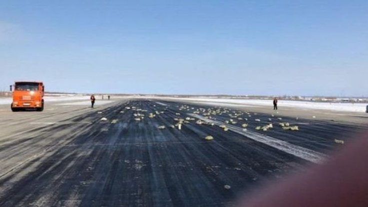 Rusya’da gökten altın külçeleri yağdı