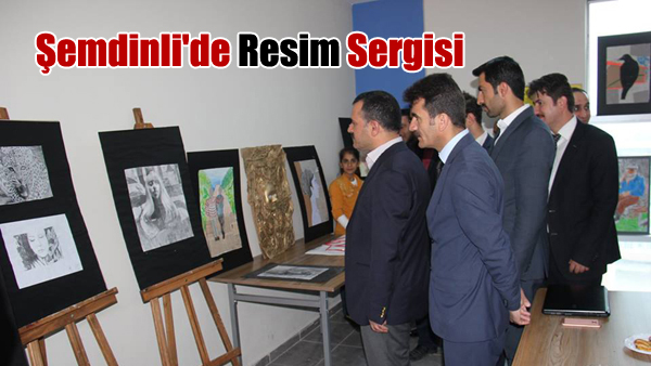 Şemdinli’de Resim Sergisi