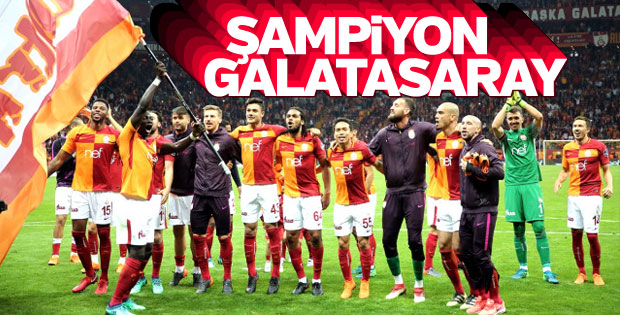 Süper Lig şampiyonu Galatasaray oldu