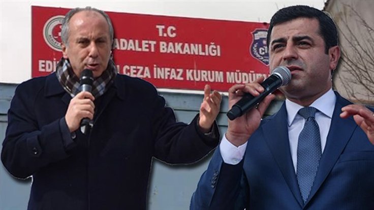 Demirtaş’tan İnce açıklaması: ‘Destek’ konuşulmadı