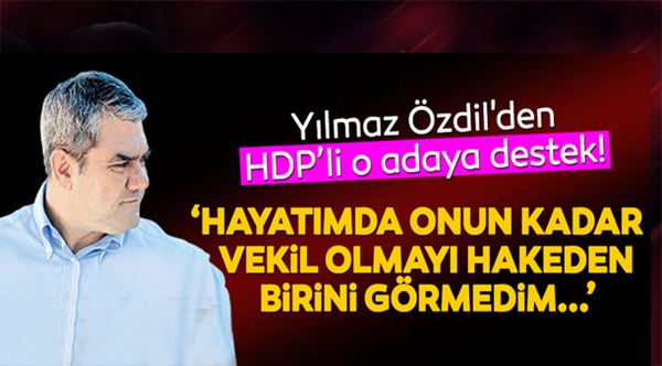 Yılmaz Özdil: Ben hayatımda Veli kadar milletvekili olmayı hakeden birini görmedim