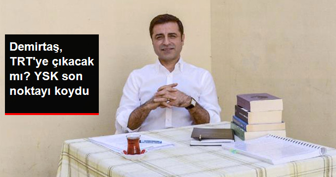 Selahattin Demirtaş cezaevinde konuşacak