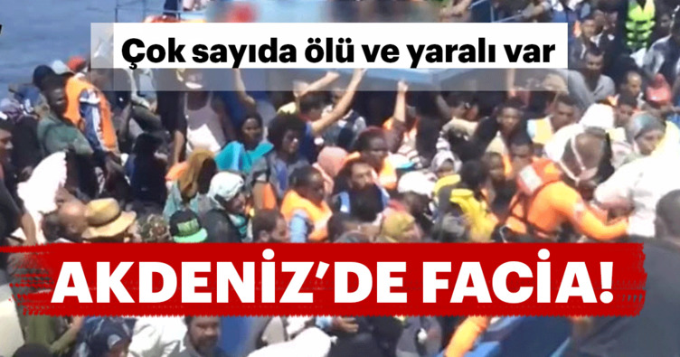 Kıbrıs açıklarında 160 kişilik mülteci teknesi battı