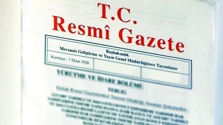 Yeni kabine Resmi Gazete’de