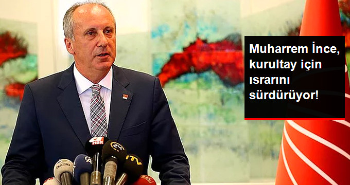 Muharrem İnce: Parti yönetiminin tutumu, utanılacak bir durum