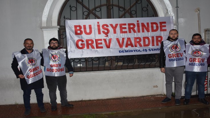 İZBAN’da grev başladı