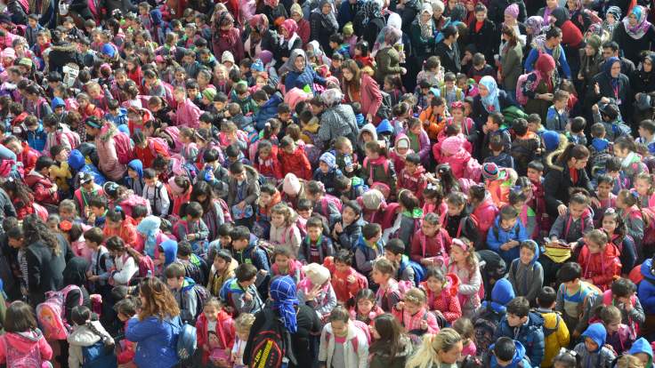 Türkiye’nin en kalabalık ilkokulu: 66 ilçenin nüfusundan fazla