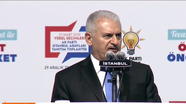 AK Parti İstanbul adayı Binali Yıldırım oldu