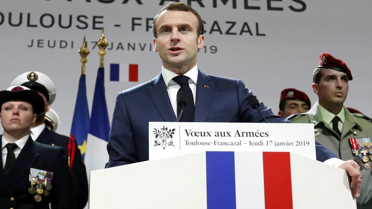 Macron: 2019’da da Suriye’deyiz