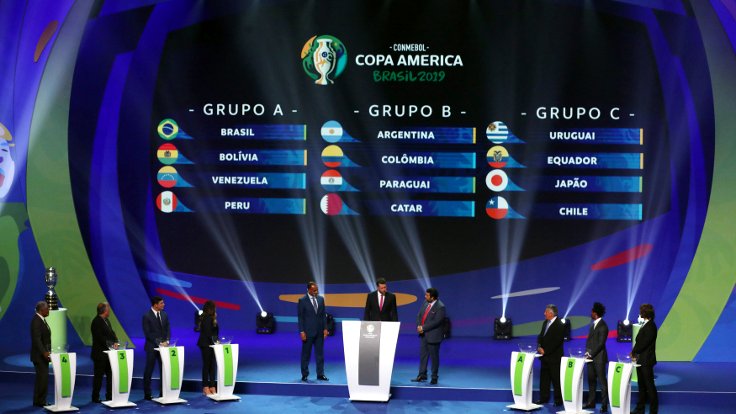 Copa America 2019’da gruplar belli oldu