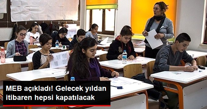 Temel liseler ve özel eğitim kursları kapanıyor