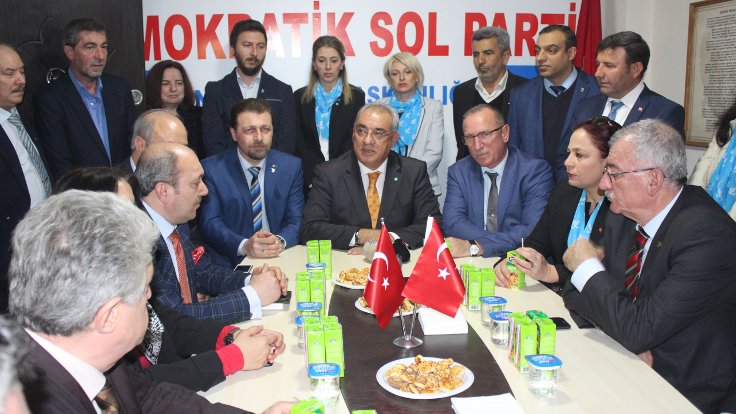 DSP: İktidar medyası genel merkezimizden çıkmıyor