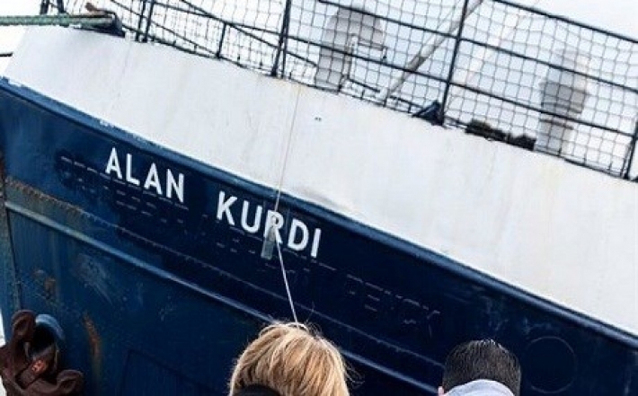 Akdeniz’de sığınmacıları kurtaran gemiye Alan Kurdi adı verildi