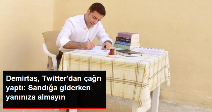 Selahattin Demirtaş’tan seçime katılım çağrısı