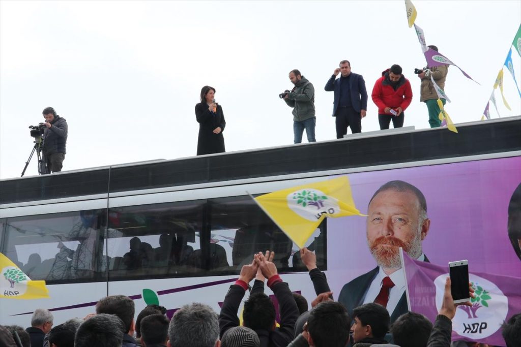 HDP Eş Genel Başkanı Pervin Buldan Erzurum’da konuştu