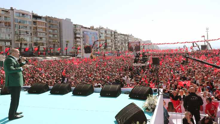 Bahçeli ve Erdoğan’dan İzmir’de ortak miting