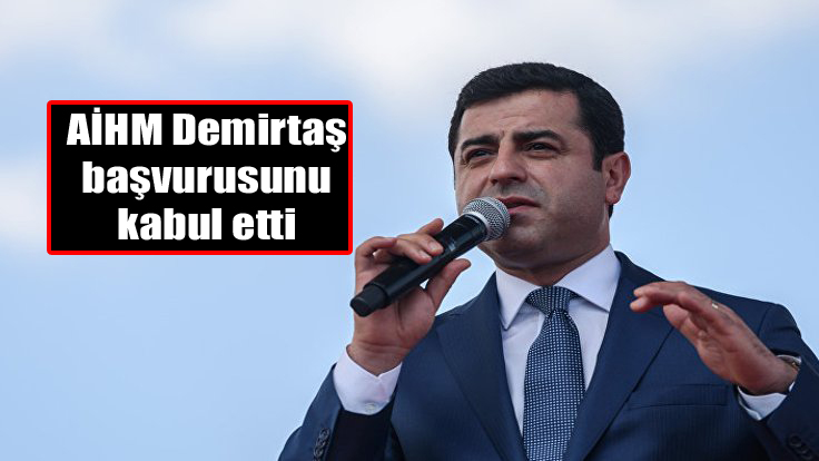 AİHM Demirtaş başvurusunu kabul etti