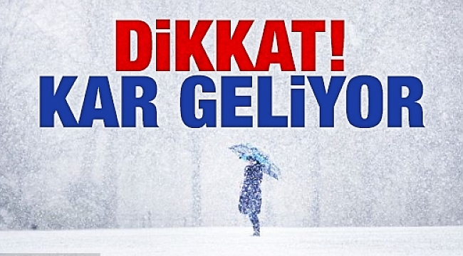 Meteoroloji: Kış geri geliyor