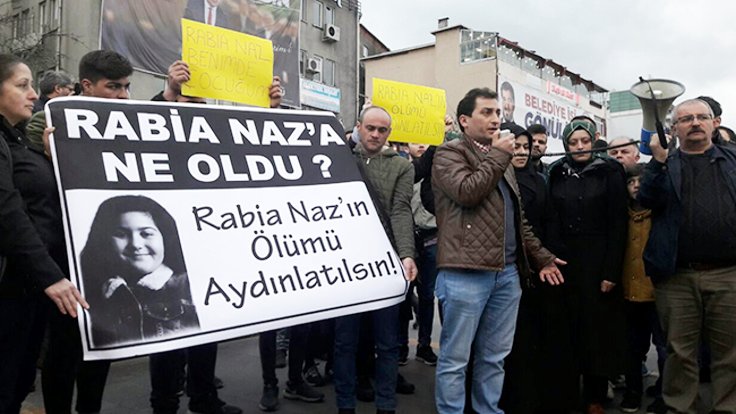 Giresun’da Rabia Naz için eylem