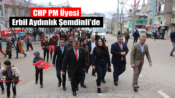 CHP PM Üyesi Erbil Aydınlık Şemdinli’de