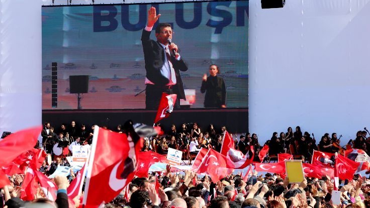 ‘İstanbul’da yeni bir başlangıç’ mitingi