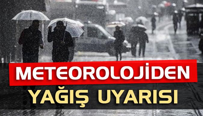 Meteorolojiden yağış uyarısı