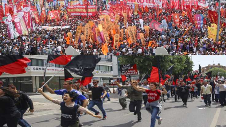 İstanbul’da coşkulu 1 Mayıs kutlaması