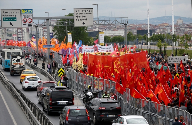 İstanbul’da 1 Mayıs kutlaması