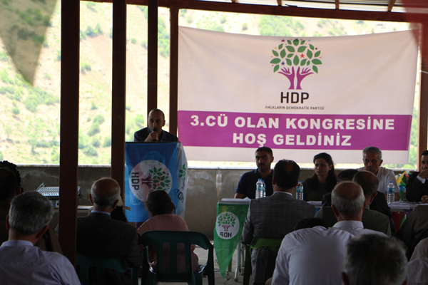 Şemdinli’de HDP’nin 3’ncü Olağan Kongresi yapıldı